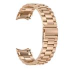 For OPPO Watch X2 / X xDfind Three Beads Quick Release Metal Watch Band(Rose Gold) - 2