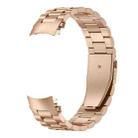 For OPPO Watch X2 / X xDfind Three Beads Quick Release Metal Watch Band(Rose Gold) - 3