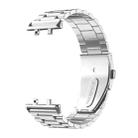 For OPPO Watch SE / Watch 3 xDfind Three Beads Quick Release Metal Watch Band(Silver) - 3