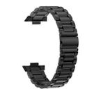 For Huawei Watch Fit3 / Fit4 / Fit4 Pro xDfind Three Beads Quick Release Metal Watch Band(Black) - 2