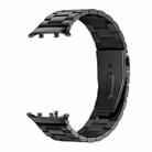 For Huawei Watch D2 xDfind Three Beads Quick Release Metal Watch Band(Black) - 3