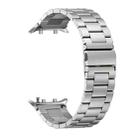 For Huawei Watch D2 xDfind Three Beads Quick Release Metal Watch Band(Silver) - 2