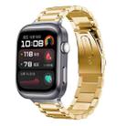 For Huawei Watch D2 xDfind Three Beads Quick Release Metal Watch Band(Gold) - 1