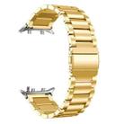 For Huawei Watch D2 xDfind Three Beads Quick Release Metal Watch Band(Gold) - 2