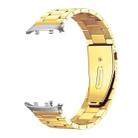 For Huawei Watch D2 xDfind Three Beads Quick Release Metal Watch Band(Gold) - 3
