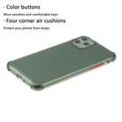 For iPhone 12 mini TPU Color Translucent Four-corner Airbag Shockproof Phone Protective case(Transparent Green) - 2