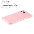 For iPhone 12 mini TPU Color Translucent Four-corner Airbag Shockproof Phone Protective case(Transparent Pink) - 2