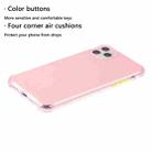 For iPhone 12 Pro Max TPU Color Translucent Four-corner Airbag Shockproof Phone Protective case(Transparent Pink) - 2