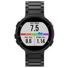 For Garmin Forerunner 220/735/735XT/230/235 xDfind Three Beads Quick Release Metal Watch Band(Black) - 3