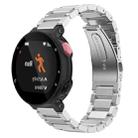 For Garmin Forerunner 220/735/735XT/230/235 xDfind Three Beads Quick Release Metal Watch Band(Silver) - 1