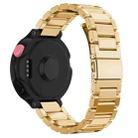 For Garmin Forerunner 220/735/735XT/230/235 xDfind Three Beads Quick Release Metal Watch Band(Gold) - 2