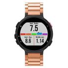 For Garmin Forerunner 220/735/735XT/230/235 xDfind Three Beads Quick Release Metal Watch Band(Rose Gold) - 3