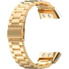 For Garmin Forerunner 45/45S/Swim2 xDfind Three Beads Quick Release Metal Watch Band(Gold) - 2