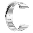 For Garmin Forerunner 35/30/35j xDfind Three Beads Quick Release Metal Watch Band(Silver) - 3