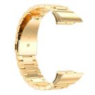 For Garmin Forerunner 35/30/35j xDfind Three Beads Quick Release Metal Watch Band(Gold) - 3