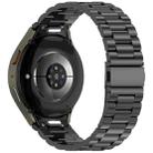 For Samsung Galaxy Watch 7 / FE / 6 / 5 / 4 xDfind Three Beads Quick Release Metal Watch Band(Black) - 2