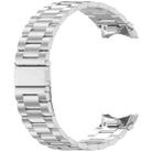 For Samsung Galaxy Watch 7 / FE / 6 / 5 / 4 xDfind Three Beads Quick Release Metal Watch Band(Silver) - 3