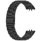For Samsung Galaxy Fit3 xDfind Three Beads Quick Release Metal Watch Band(Black) - 3