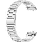 For Samsung Galaxy Fit3 xDfind Three Beads Quick Release Metal Watch Band(Silver) - 3
