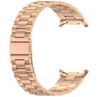 For Samsung Galaxy Watch Ultra 47mm xDfind Three Beads Quick Release Metal Watch Band(Rose Gold) - 3
