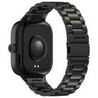 For Xiaomi Smart Band 9 Pro/8 Pro/Redmi Watch 5/4 xDfind Three Beads Quick Release Metal Watch Band(Black) - 2