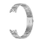 For Xiaomi Smart Band 10 / 9 / 8 NFC xDfind Three Beads Quick Release Metal Watch Band(Silver) - 2