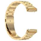 For Xiaomi Redmi Watch 3 Active / Lite xDfind Three Beads Quick Release Metal Watch Band(Gold) - 3