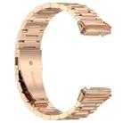For Xiaomi Redmi Watch 3 Active / Lite xDfind Three Beads Quick Release Metal Watch Band(Rose Gold) - 3