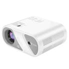 hoco DT1 1280x720P 140ANSI WiFi Bluetooth Wireless Projector Same Screen Version, EU Plug(White) - 2