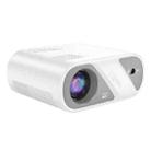 hoco DT1 1280x720P 140ANSI WiFi Bluetooth Wireless Projector Same Screen Version, US Plug(White) - 1