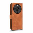 For Fossibot S3 Pro Skin Feel Magnetic Flip Leather Phone Case(Brown) - 3