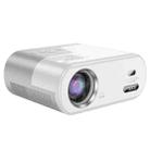 hoco DT2 1280x720P 140ANSI Smart WiFi Bluetooth Projector Android Version, EU Plug(White) - 1