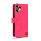 For Nothing CMF Phone 2 Pro Skin Feel Magnetic Flip Leather Phone Case(Rose Red) - 3