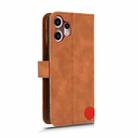For Nothing CMF Phone 2 Pro Skin Feel Magnetic Flip Leather Phone Case(Brown) - 3