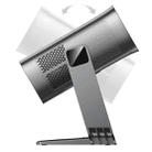 hoco DT5 1920x1080P 270ANSI Smart Electric Focus Projector Android Version, US Plug(Metal Grey) - 3