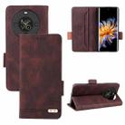 For Fossibot S3 Pro Magnetic Clasp Flip Leather Phone Case(Brown) - 1
