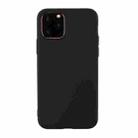 For iPhone 12 mini Shockproof Frosted TPU Protective Case (Black) - 1