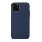 For iPhone 12 mini Shockproof Frosted TPU Protective Case (Blue) - 1