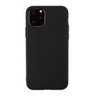 For iPhone 12 Pro Max Shockproof Frosted TPU Protective Case(Black) - 1