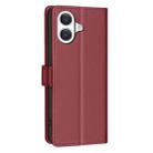 For iPhone 17 Litchi Texture RFID Anti-theft Leather Phone Case(Red) - 3