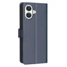 For iPhone 17 Litchi Texture RFID Anti-theft Leather Phone Case(Blue) - 3