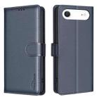 For iPhone 17 Air Litchi Texture RFID Anti-theft Leather Phone Case(Blue) - 1