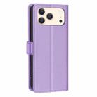 For iPhone 17 Pro Litchi Texture RFID Anti-theft Leather Phone Case(Purple) - 3