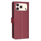 For iPhone 17 Pro Max Litchi Texture RFID Anti-theft Leather Phone Case(Red) - 3
