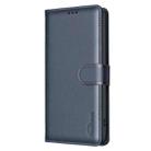 For iPhone 17 Pro Max Litchi Texture RFID Anti-theft Leather Phone Case(Blue) - 2
