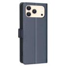 For iPhone 17 Pro Max Litchi Texture RFID Anti-theft Leather Phone Case(Blue) - 3
