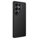 For Samsung Galaxy S25 Ultra 5G NILLKIN Fiber Shield Pro Magnetic Version Aramid Fiber TPU Phone Case(Green) - 2