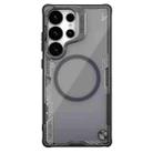 For Samsung Galaxy S25 Ultra 5G NILLKIN Ice Air Prop Series MagSafe Magnetic Frame Version Phone Case(Black) - 1