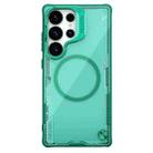 For Samsung Galaxy S25 Ultra 5G NILLKIN Ice Air Prop Series MagSafe Magnetic Frame Version Phone Case(Green) - 1