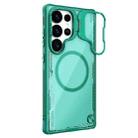 For Samsung Galaxy S25 Ultra 5G NILLKIN Ice Air Prop Series MagSafe Magnetic Frame Version Phone Case(Green) - 2